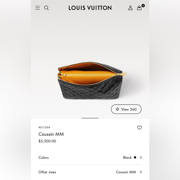 🔥Louis Vuitton Coussin MM - FULL SET with COA - Picture 14 of 16